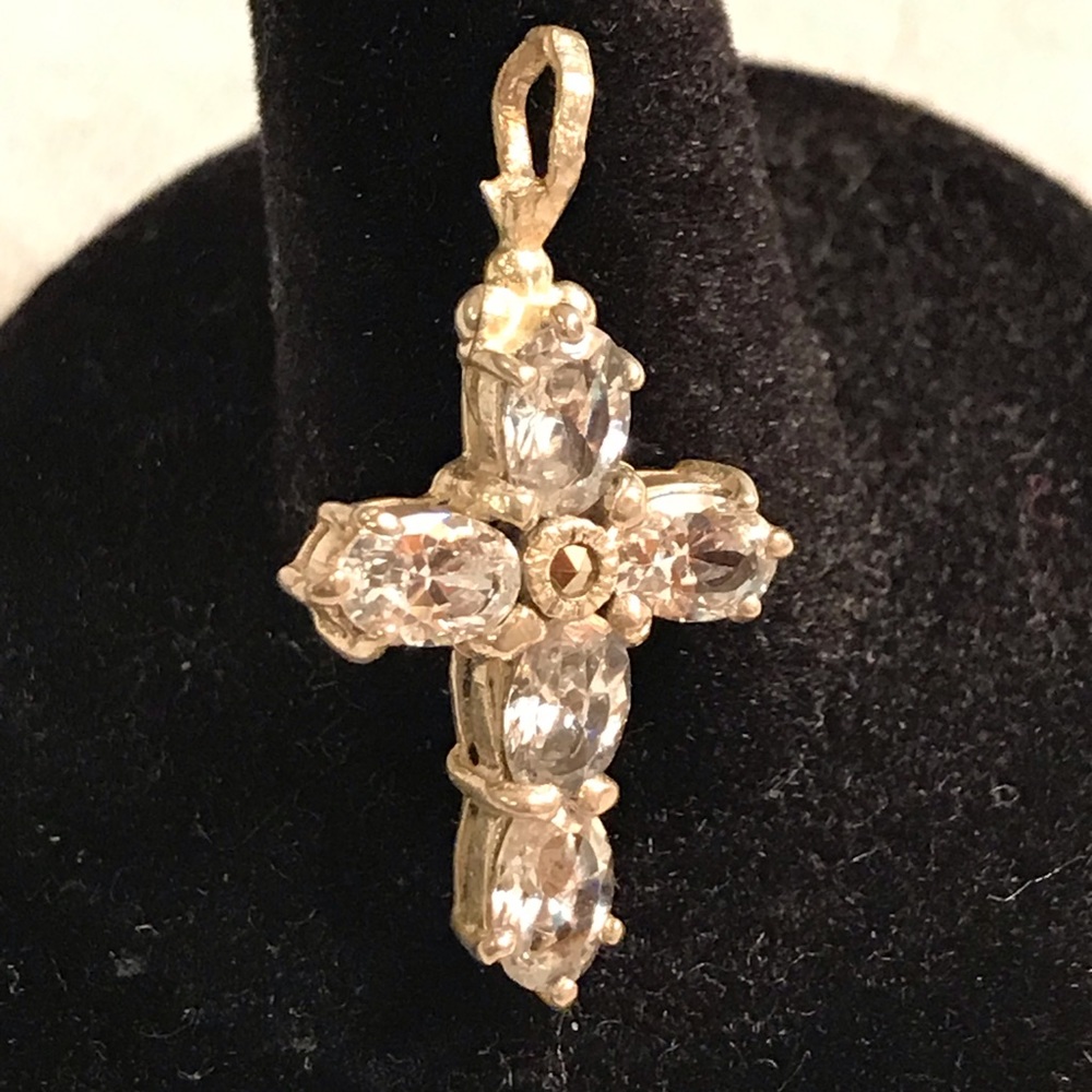 Silver Cross Diamonds with Bismuth - VERY UNIQUE!